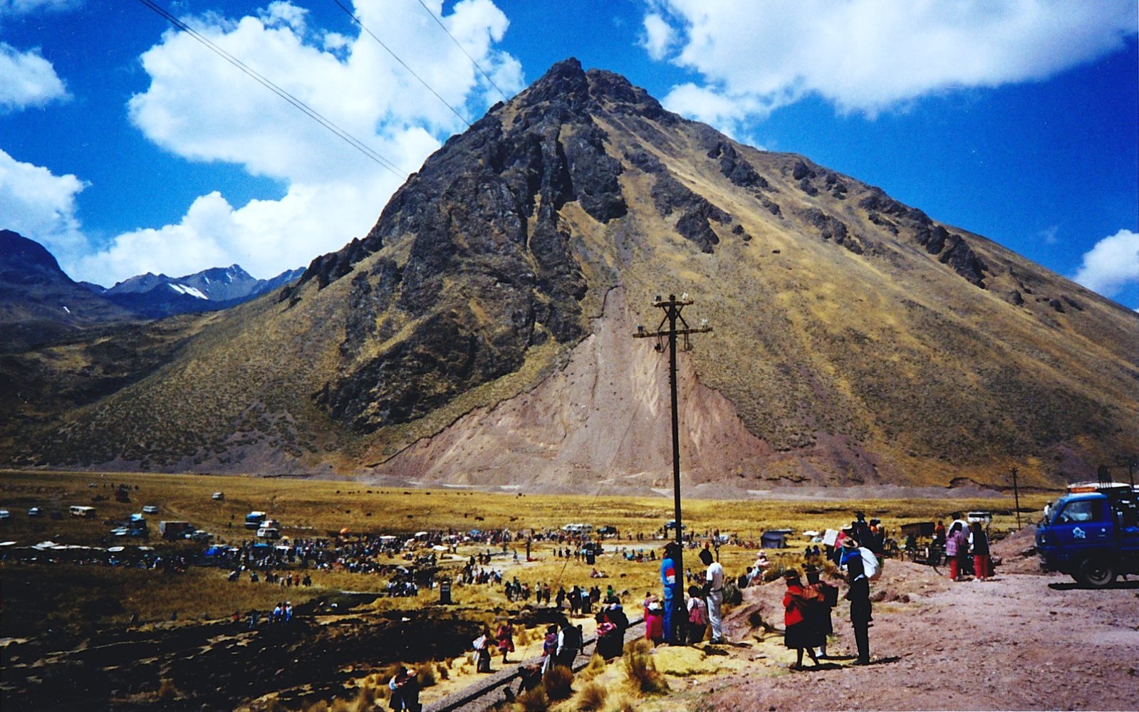 Market in the Andes