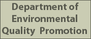 The logo is a green box with the words "Department of Environmental Quality Protection" on top.