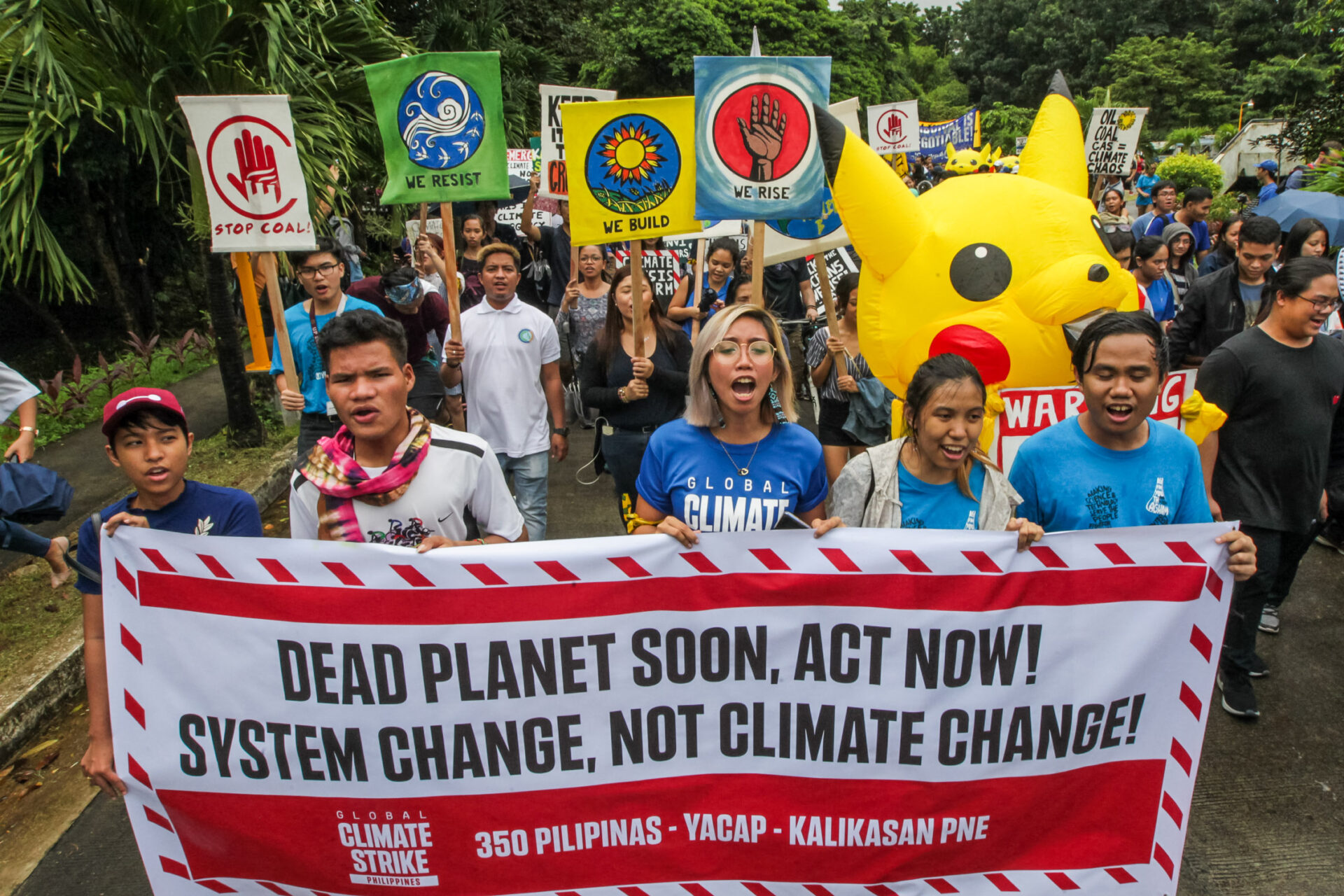Youth-led climate strike in Manila, Philippines