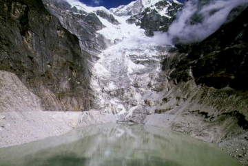 Glacial Lake in Bhutan