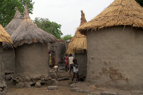Village scenes from Burkina Faso.