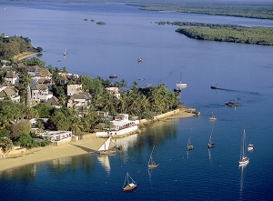 Image of Kenyan coastline