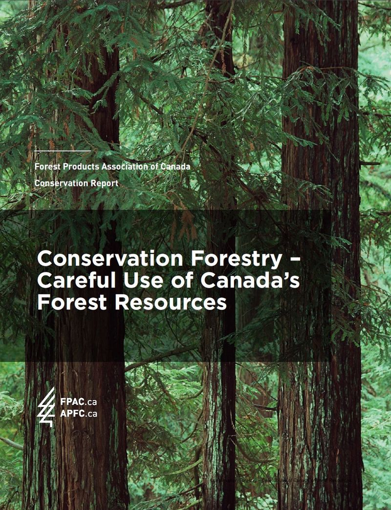 Cover Page of Conservation Forestry Report