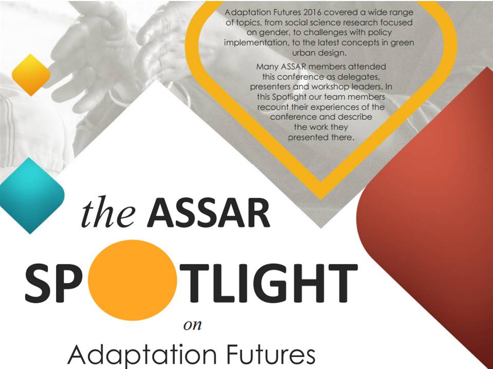 Image for pdf cover of ASSAR's July 2016 Spotlight