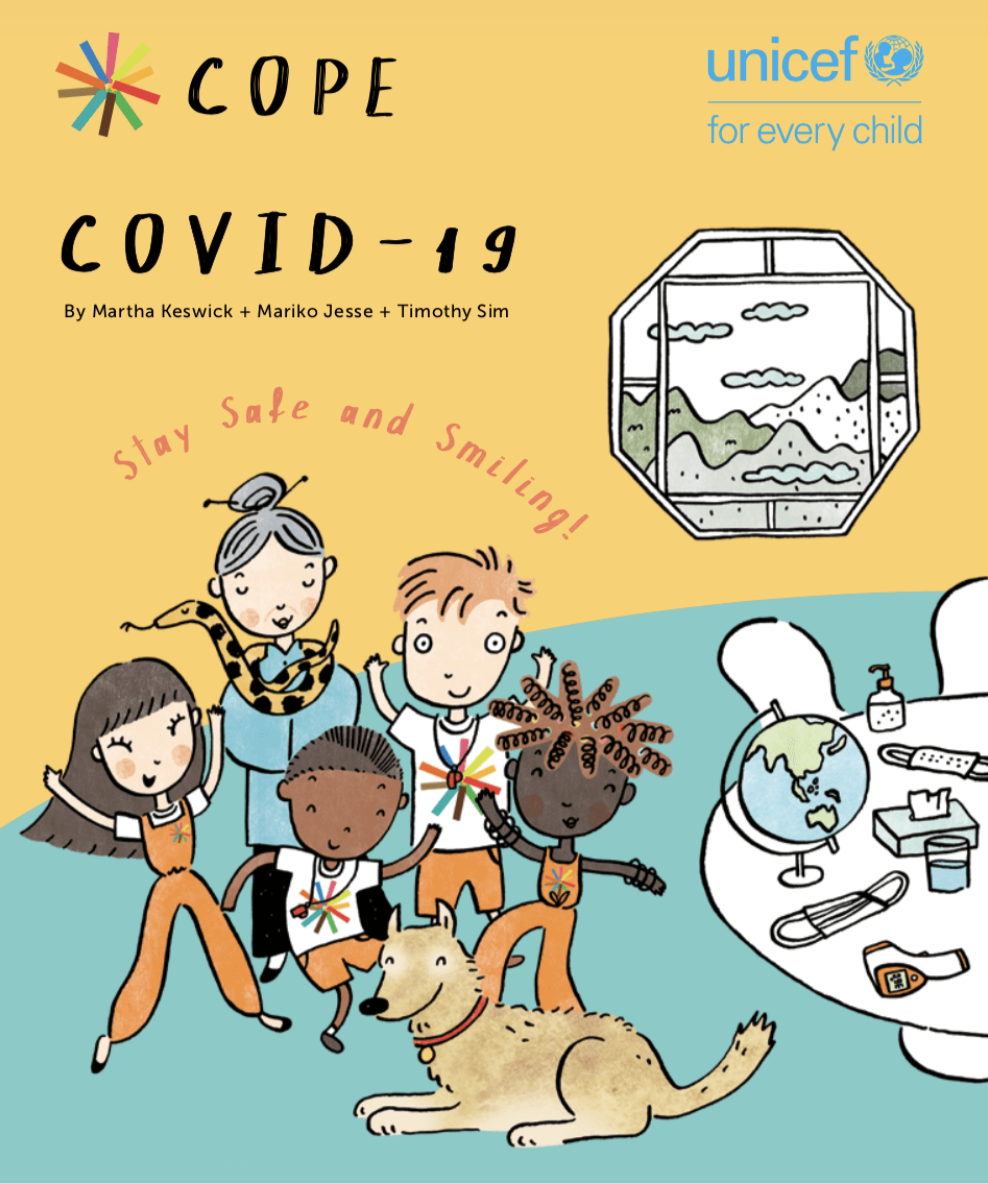 Cover of the COVID book