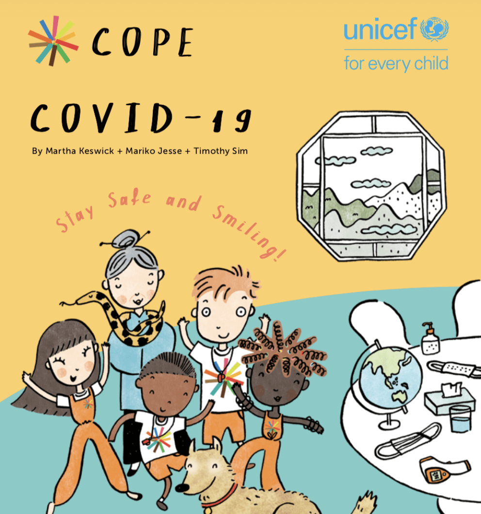 Cover of the COVID book