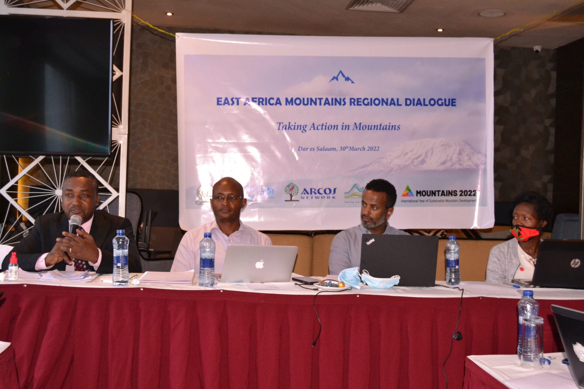 working session_Climate change and Mountains in East Africa The Adaptation at Altitude programme