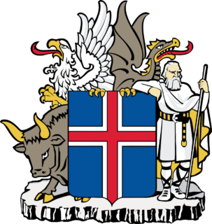 Logo for the Government of Iceland