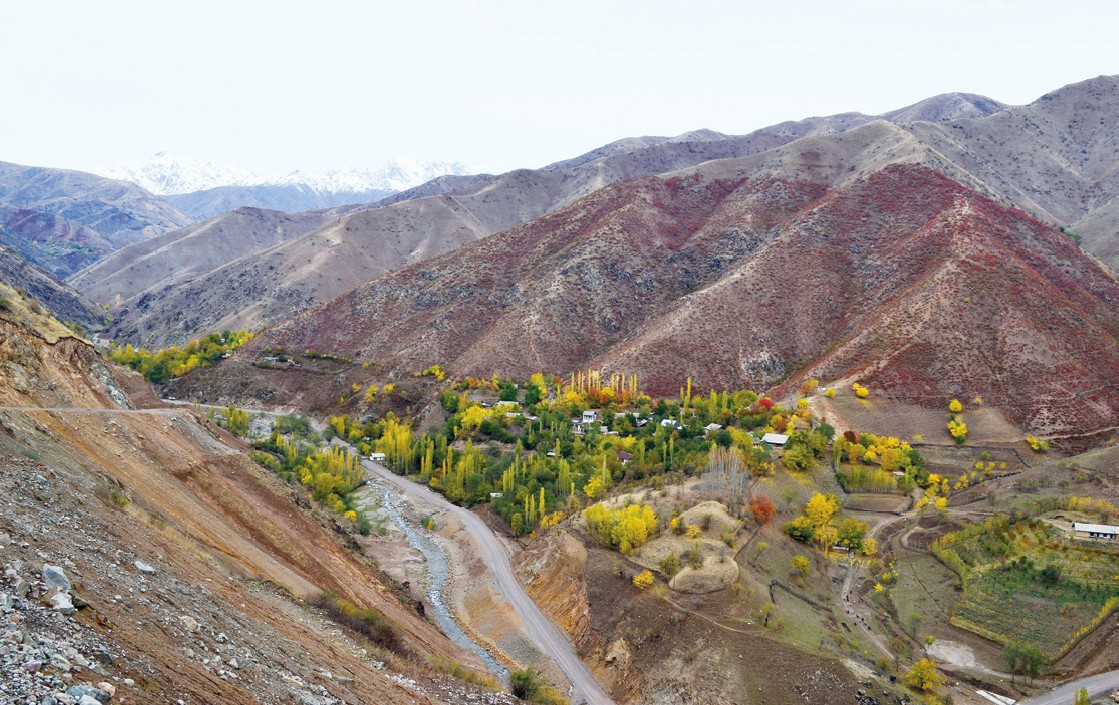 Cover photo: Remote village in Central Asia. (Photo by A. Uzbekova)