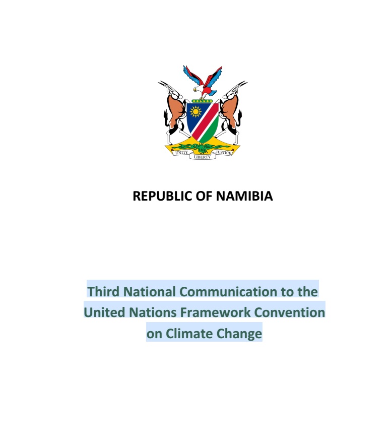 Image for Third National Communication to the UNFCCC
