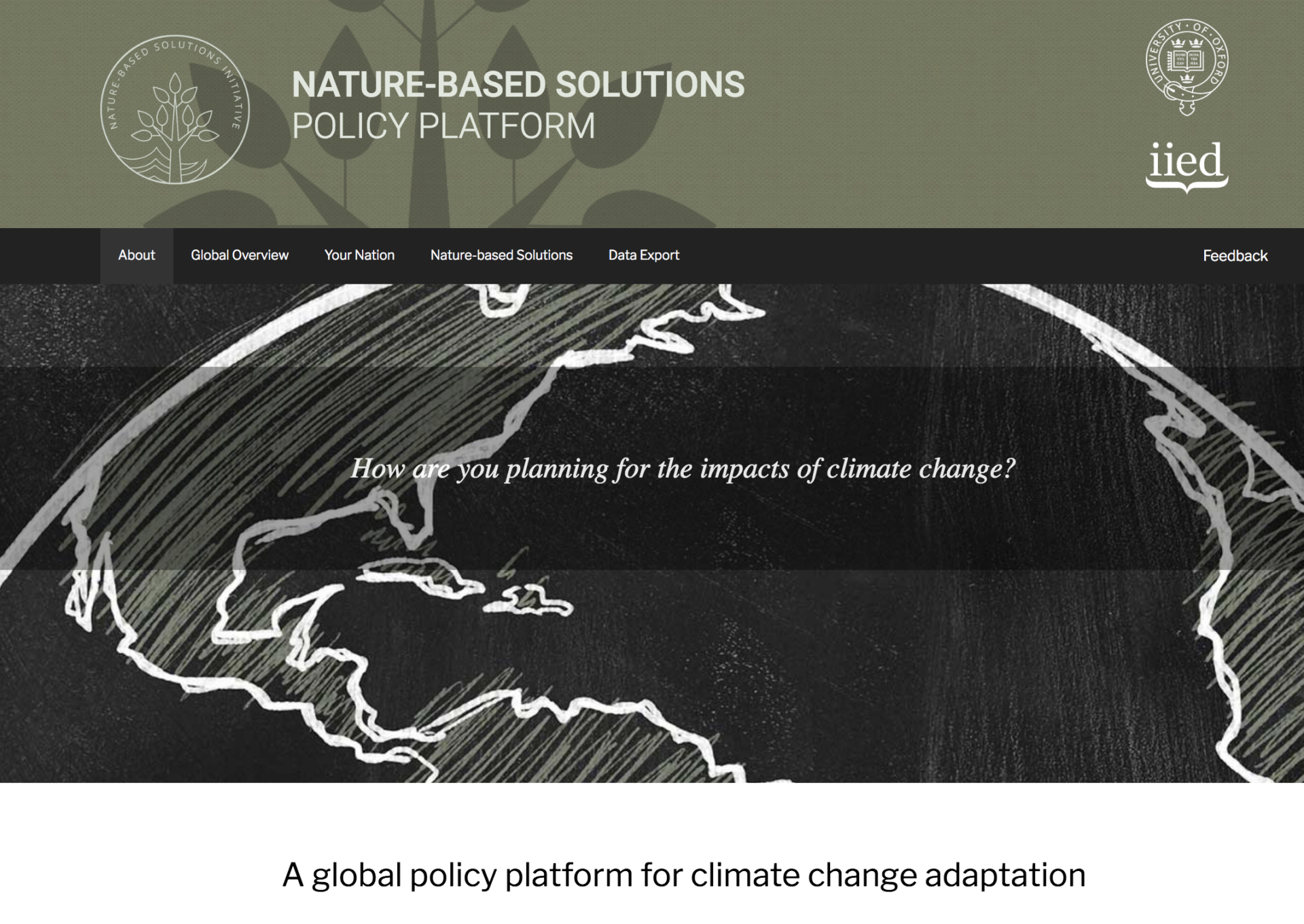Nature-based Solutions Policy Platform