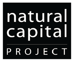 natural capital PROJECT written in white inside a black square