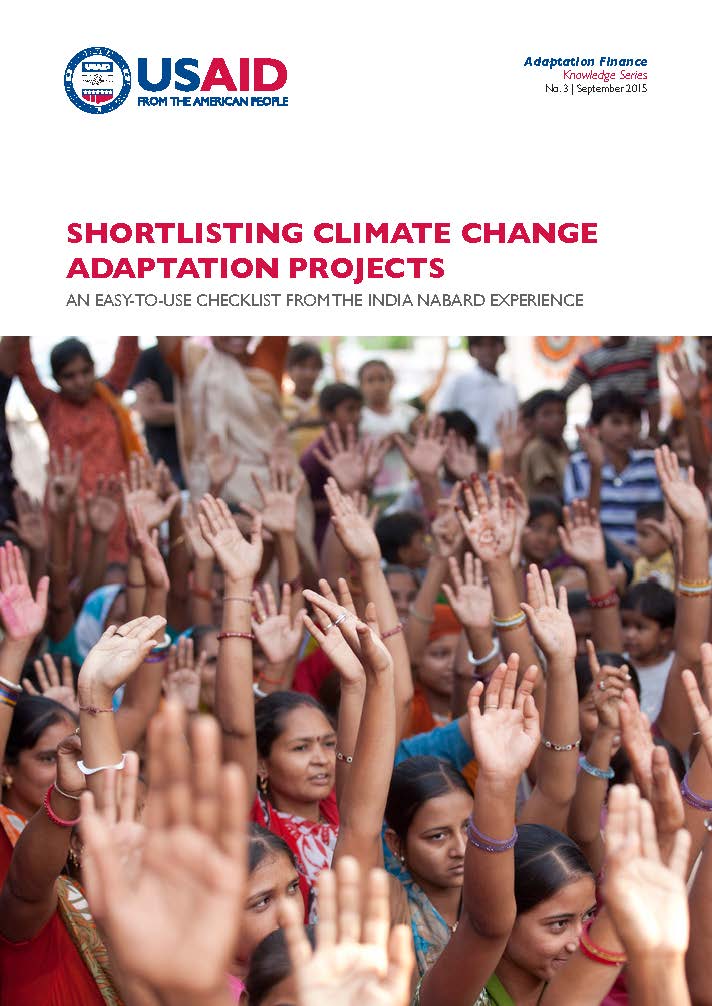 Shortlisting Climate Change Adaptation Projects