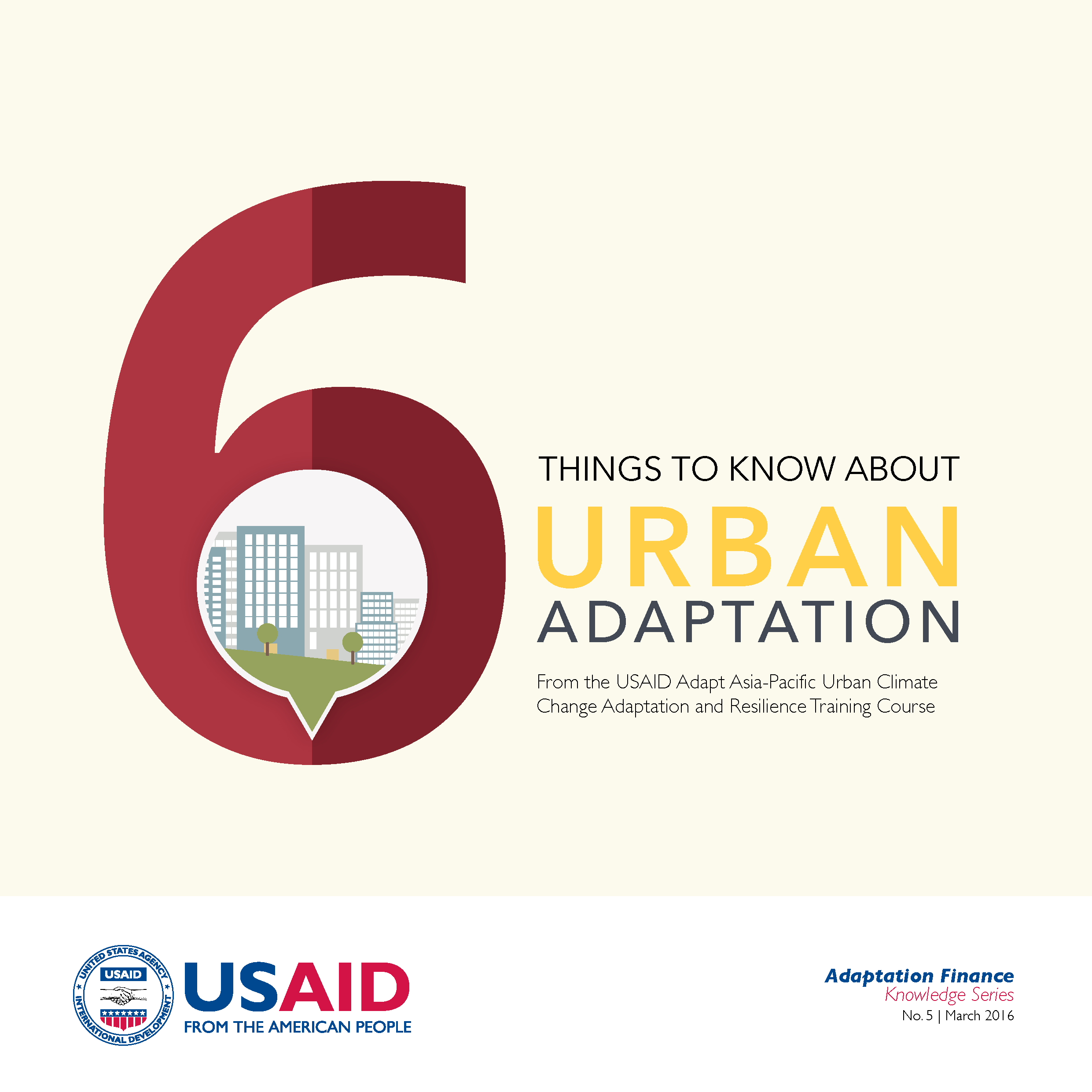 6 Things to Know about Urban Adaptation