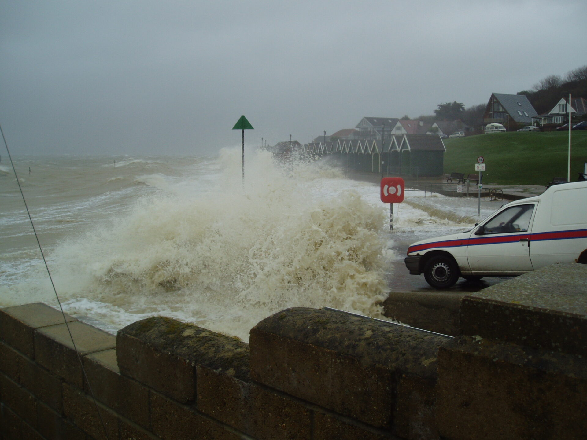 UK coastal flooding