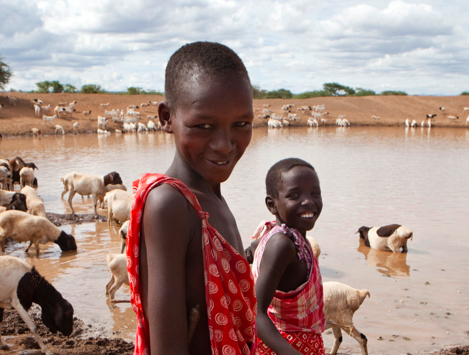 children in kenya