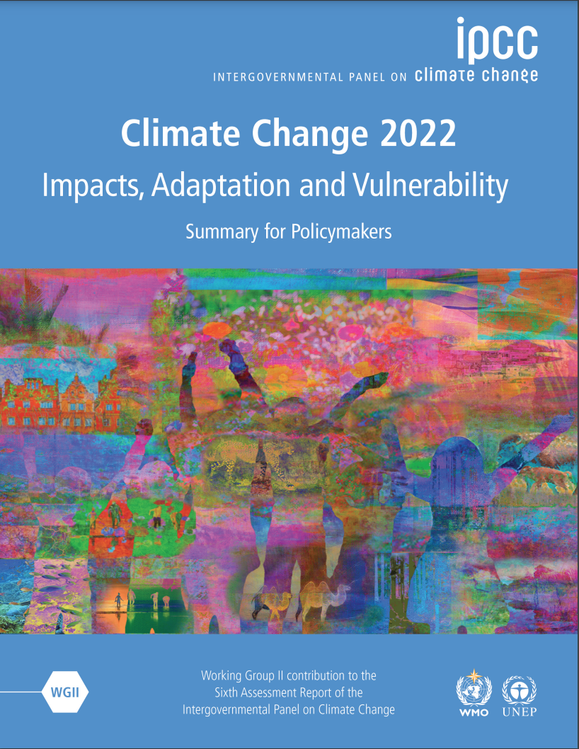 an image of the IPCC WGII report cover