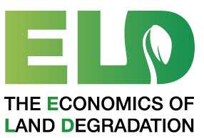 green stylized letters of the acronym