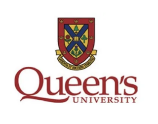 Queen's University with its crest in red