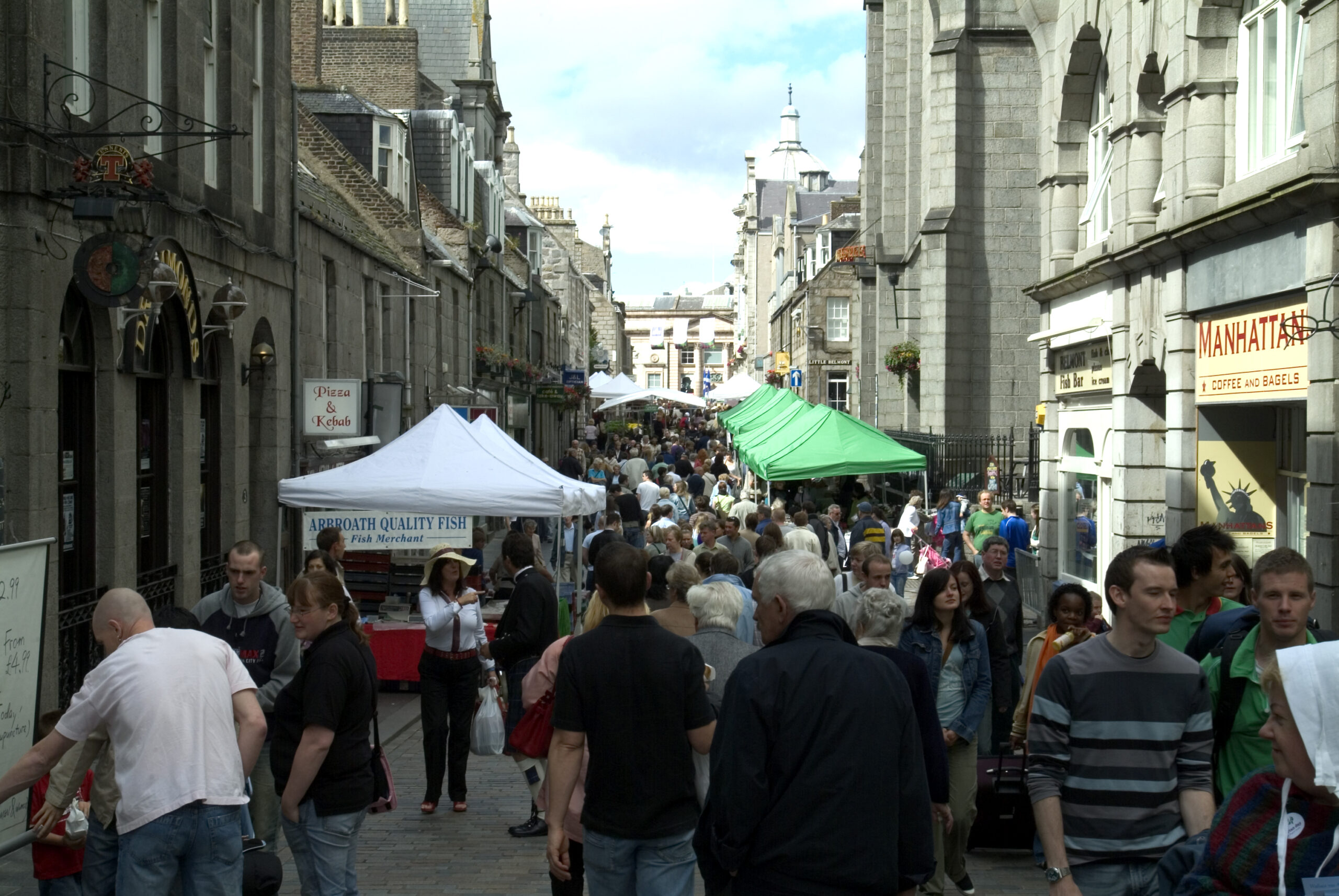 Aberdeen city centre market