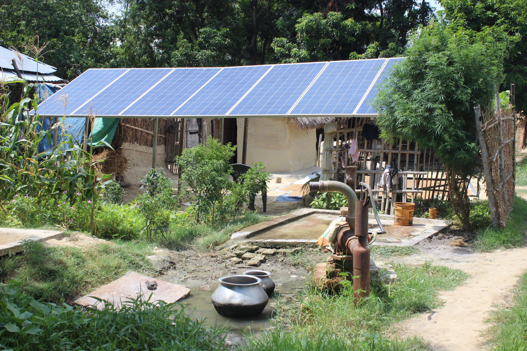 Solar Pump in Contract Farming