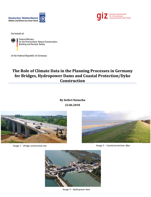he Role of Climate Data in the Planning Processes in Germany