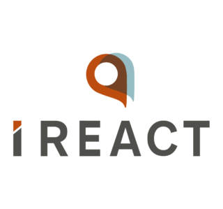 I REACT logo
