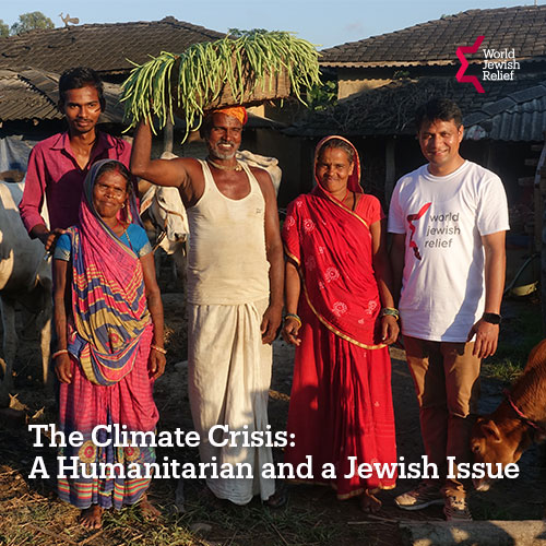 Farmers in Nepal, climate resilient agriculture, climate resilient communities, drought resilience, World Jewish Relief