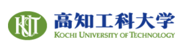 Kochi University of Technology in green and blue
