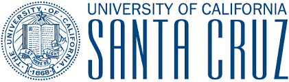 University of California Santa Cruz in blue with crest
